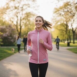 Puma Veste rose femme fermeture éclair complète Taille XSmall